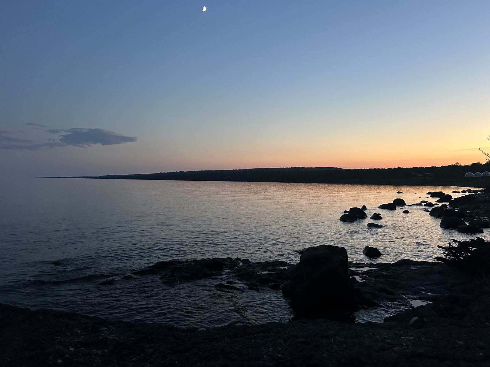 Lake Superior at dusk
